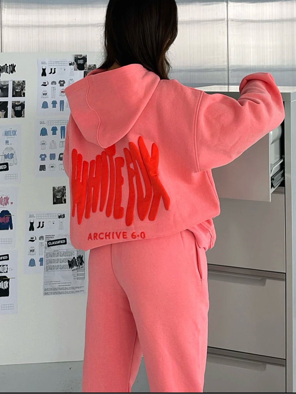 White Fox | Archive 6.0 oversized hoodie melon
